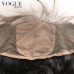 Brazilian Human Hair Curly 13x4 Silk Base Lace Frontal Closure,Full Lace Frontal With Baby Hair